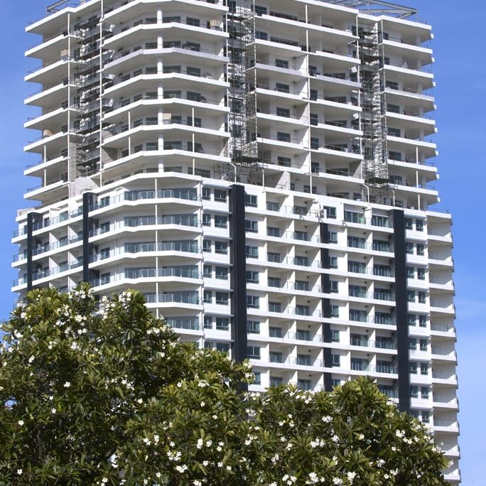 Architectural Design for Multi-Story Hotel Block