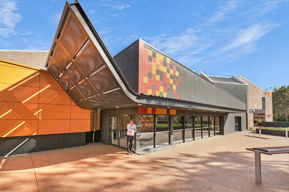 Charles Darwin University Theatre New Exterior