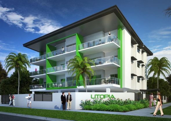 Residential Apartment Building Design for Utopia