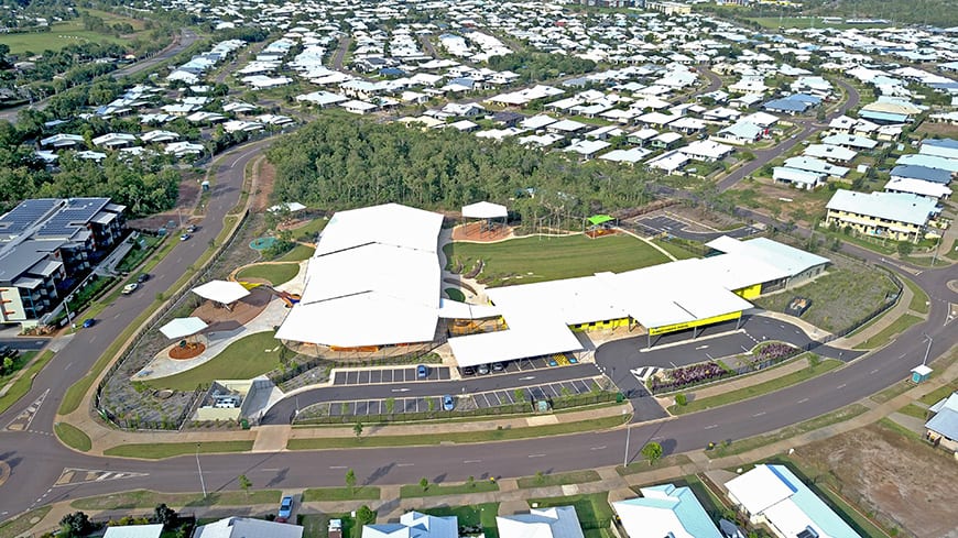 Forrest Parade School Aerial View
