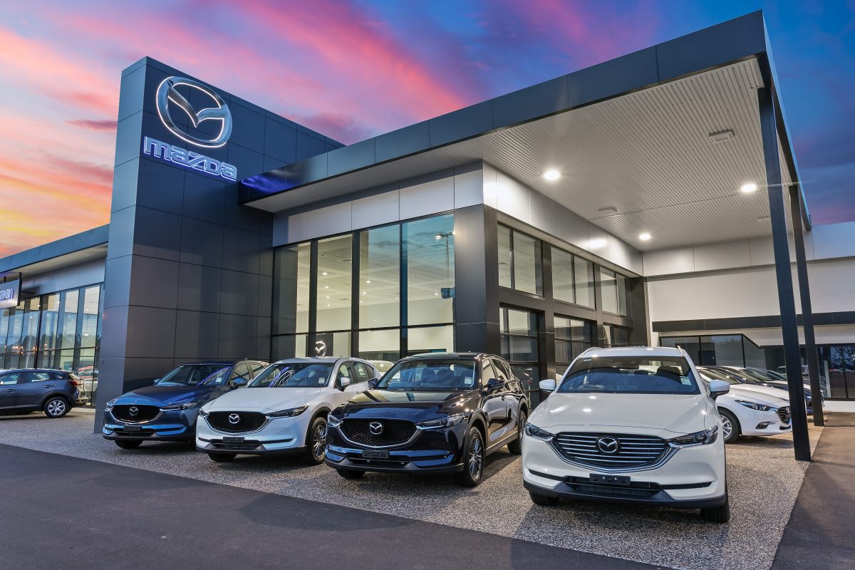 Interior and Exterior Design for Mazda Dealership