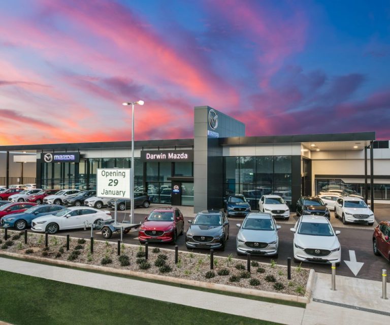 Darwin Mazda Dealership New Commercial Building