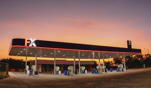 Petrol Station Design Fuel FX