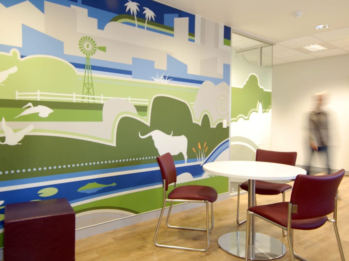 ABS Office Space Mural