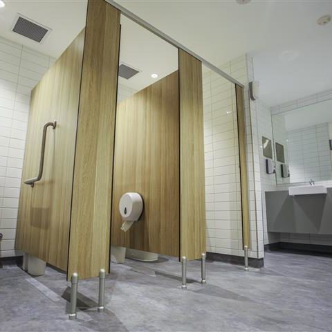 BP Truck Stop Bathrooms