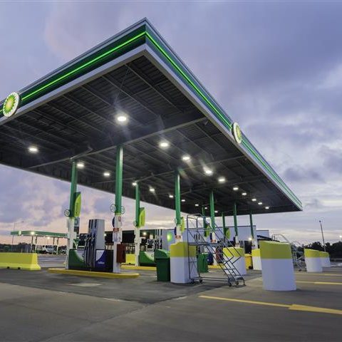 BP Truck Stop Petrol Station Design