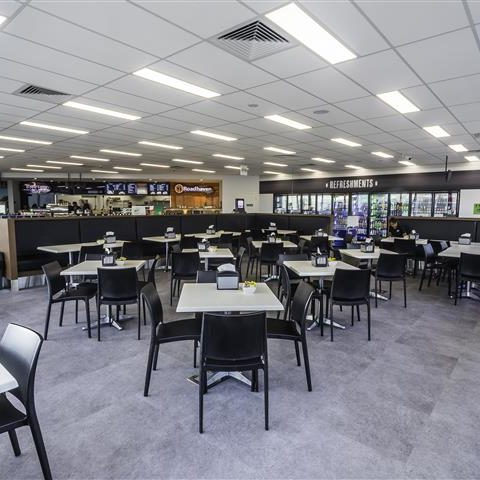 BP Truck Stop Interior Cafe Design