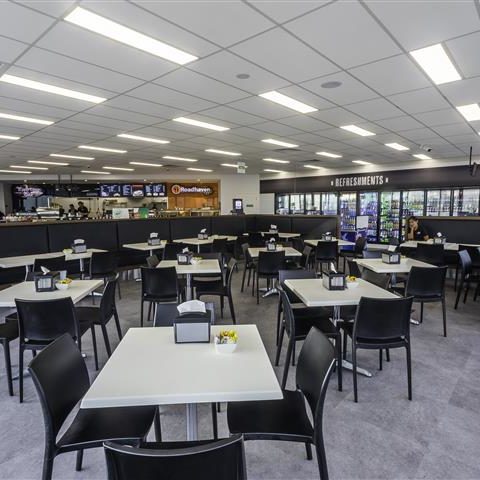 BP Truck Stop Interior Cafe Design