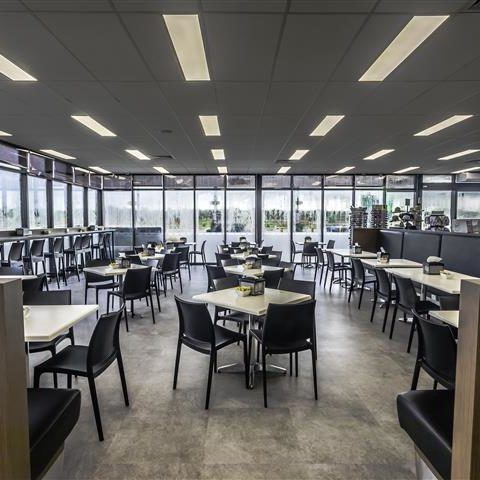 BP Truck Stop Interior Cafe Design