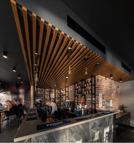 Architecture Design of the Lime Tree Wine Bar, Queensland