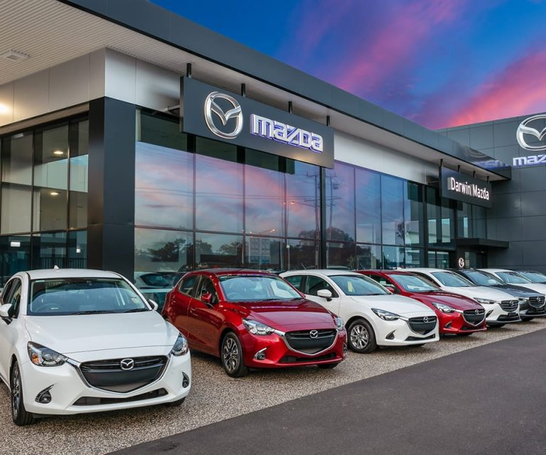 Redesign for Darwin Mazda Dealership