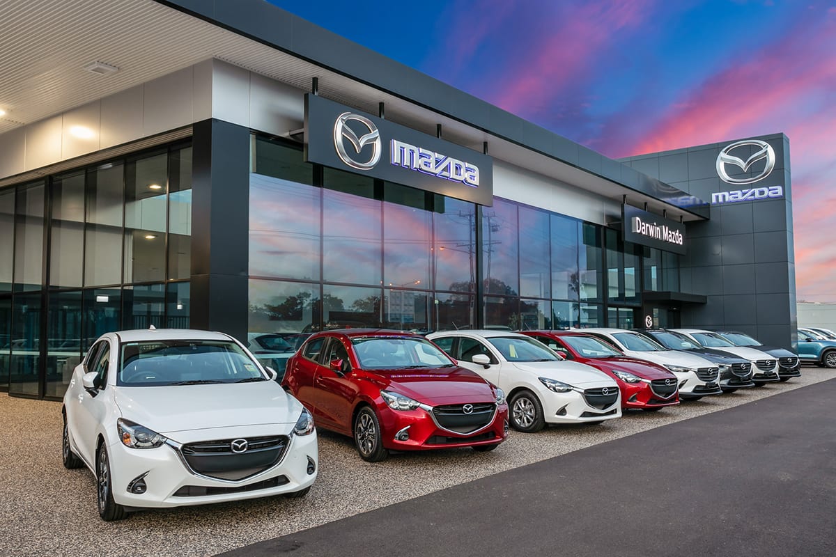 Redesign for Darwin Mazda Dealership